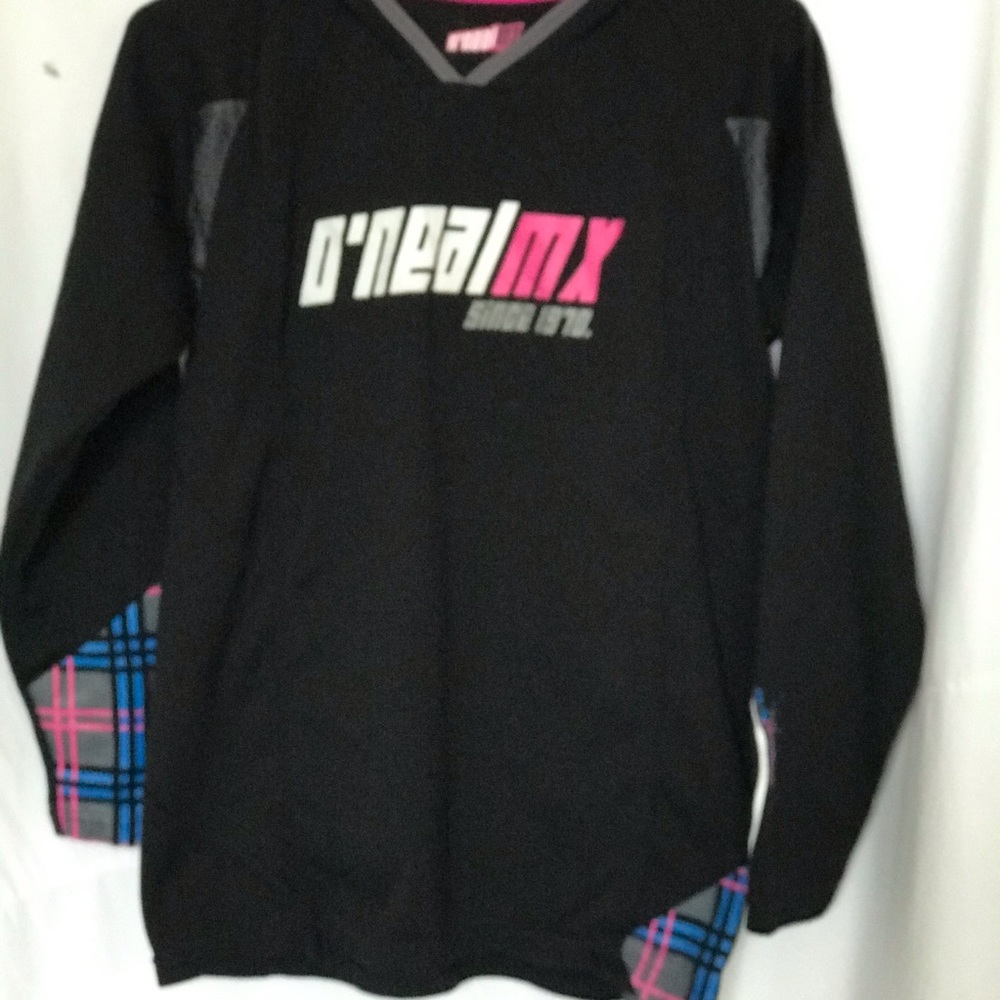 O’Neill MX women’s M black long sleeve jersey